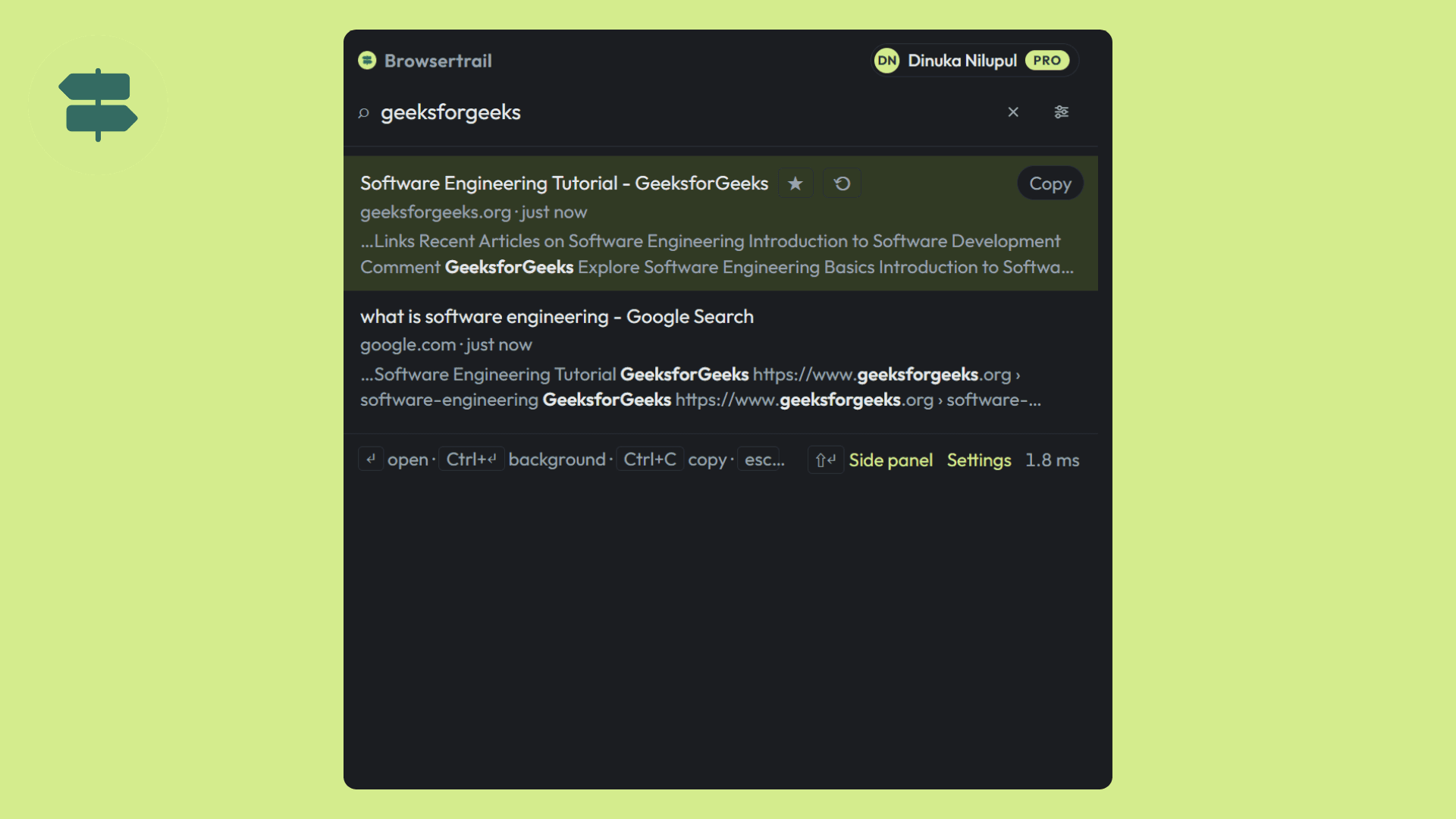 Bookmark Search